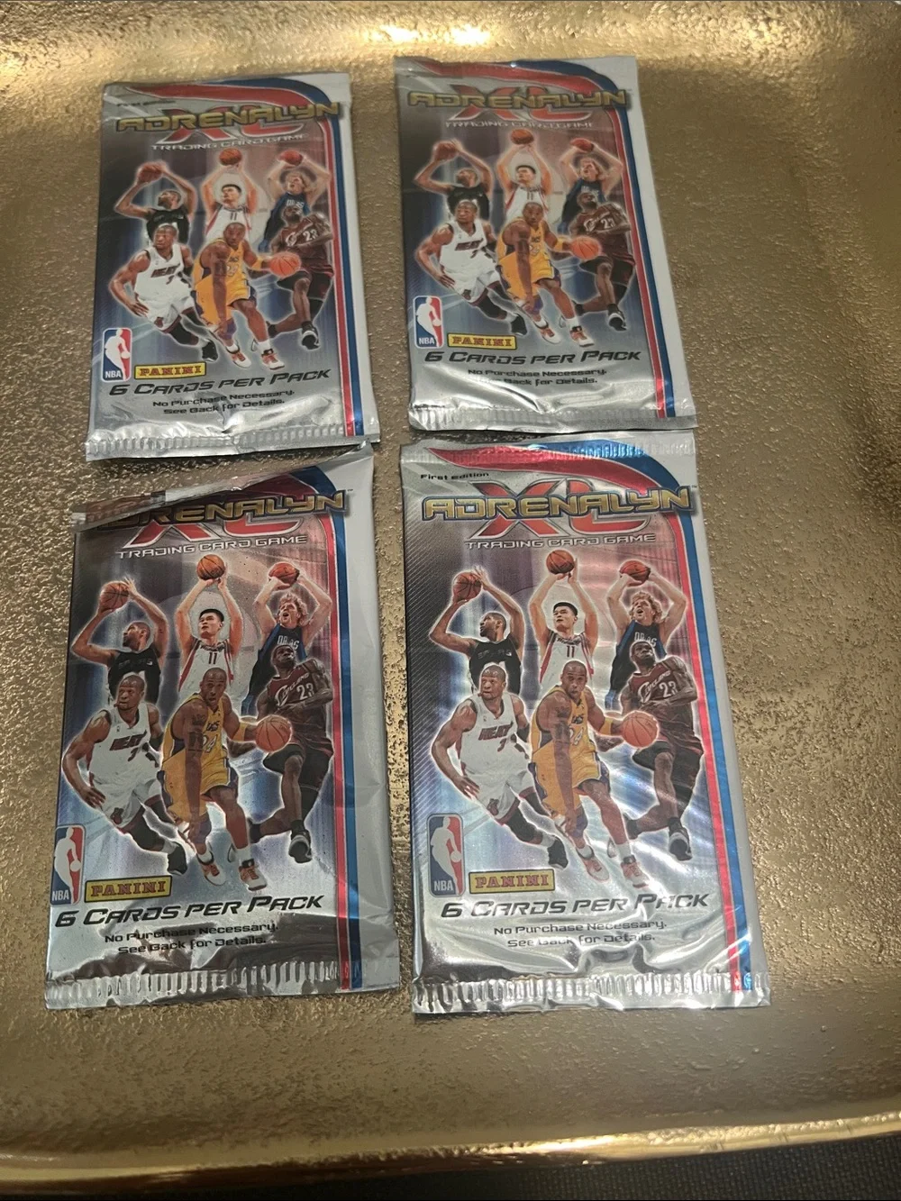#2109**Panini Adrenalyn NBA Trading Card Packs - Silver